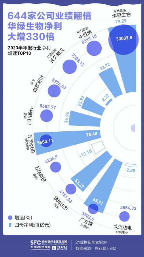 A股半年报全景图 150家公司营收翻倍，网络信息技术引领行业加速修复